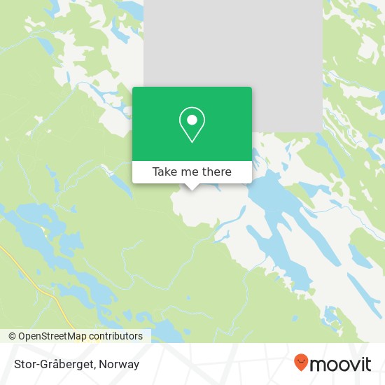 Stor-Gråberget map