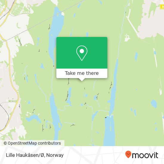 Lille Haukåsen/Ø map