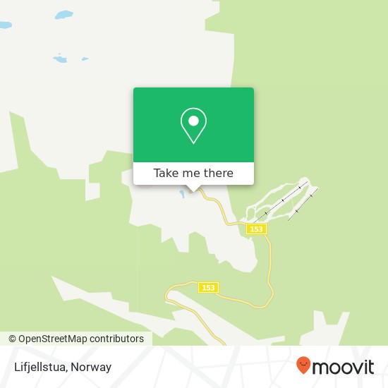 Lifjellstua map
