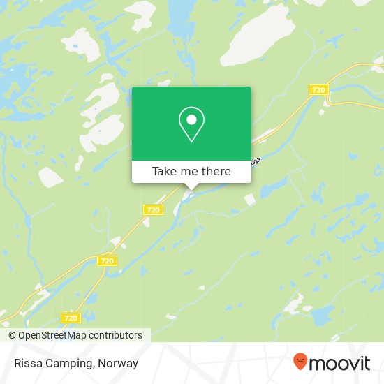 Rissa Camping map