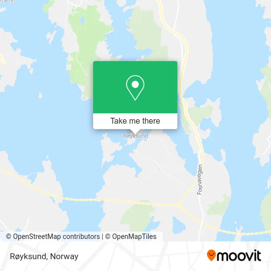 Røyksund map
