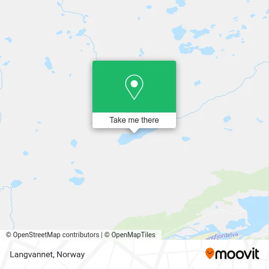 Langvannet map