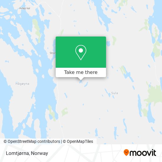 Lomtjørna map