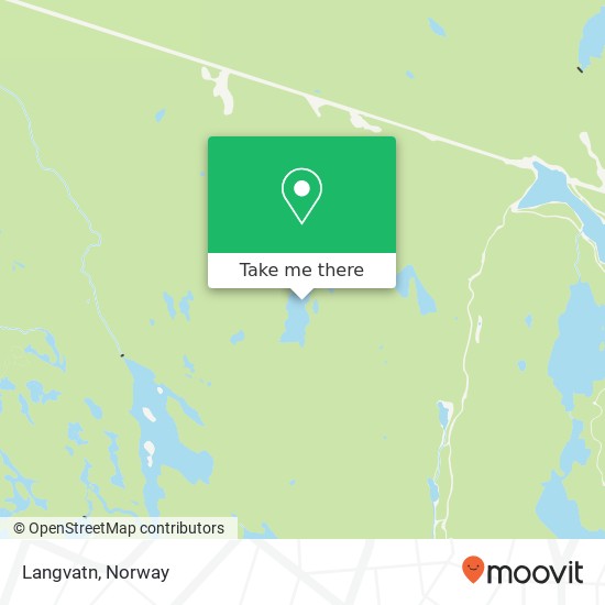 Langvatn map