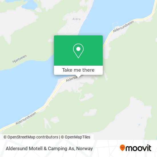 Aldersund Motell & Camping As map