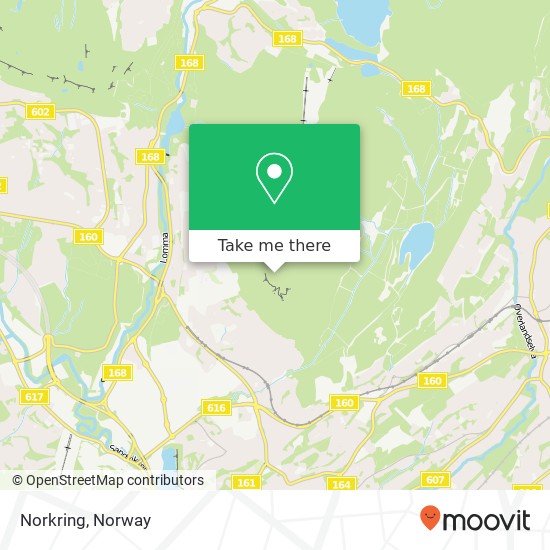 Norkring map