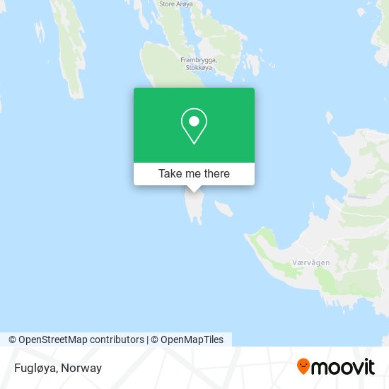 Fugløya map