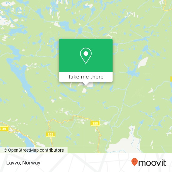 Lavvo map