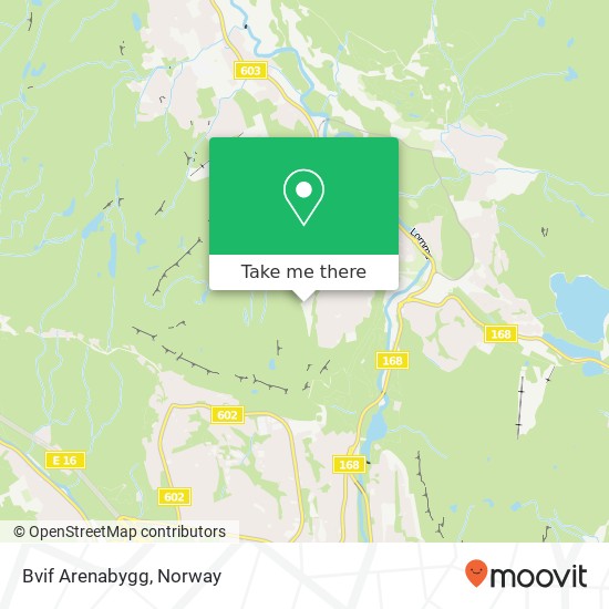 Bvif Arenabygg map