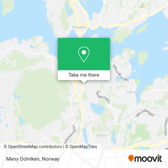 Meny Dolviken map