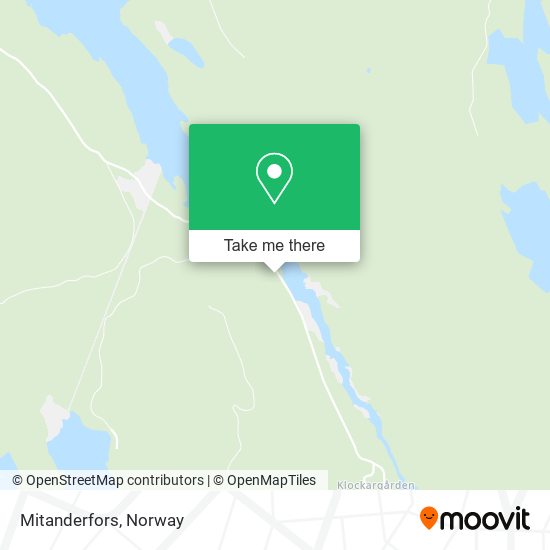 Mitanderfors map