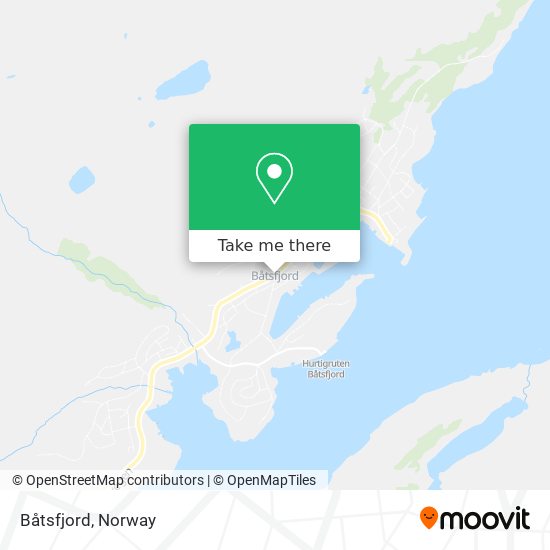 Båtsfjord map