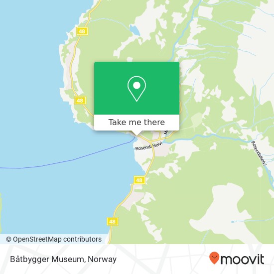 Båtbygger Museum map