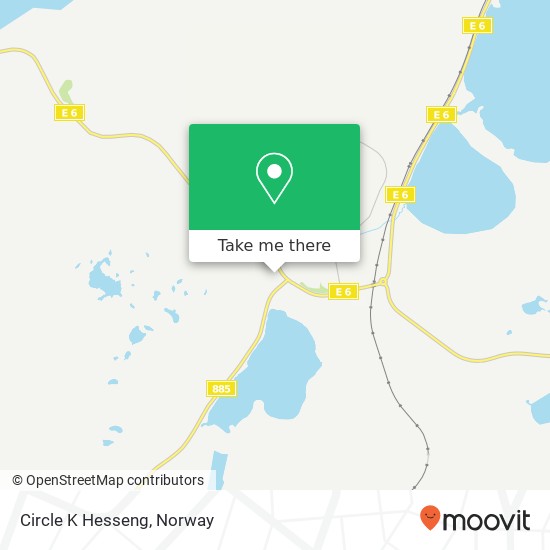 Circle K Hesseng map