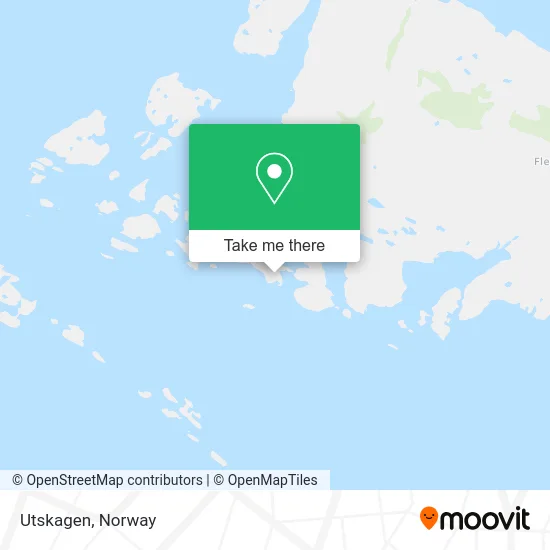 Utskagen map