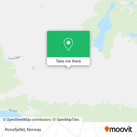 Ronsfjellet map