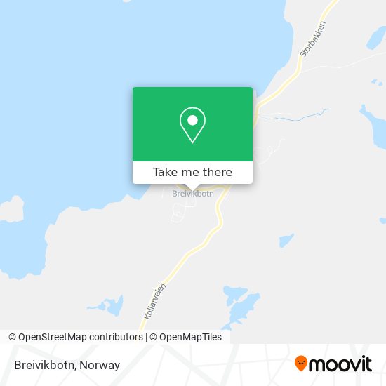 Breivikbotn map