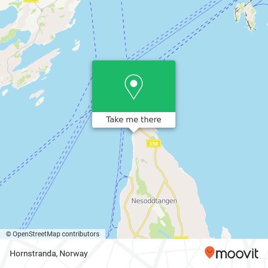 Hornstranda map