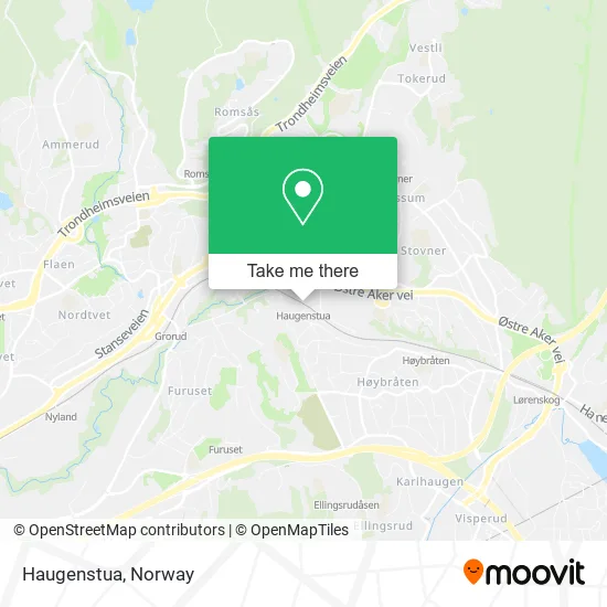 Haugenstua map