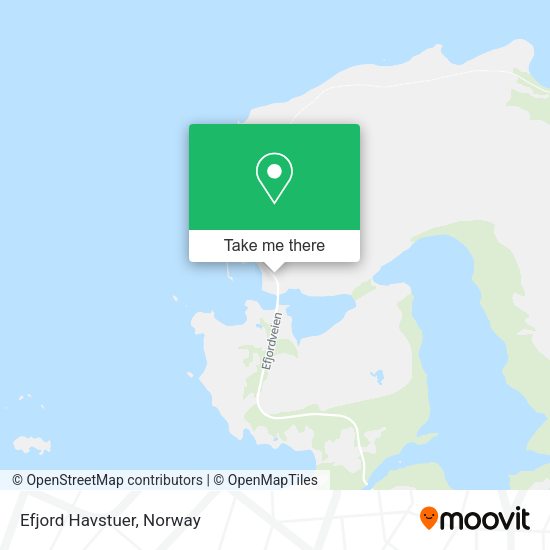 Efjord Havstuer map