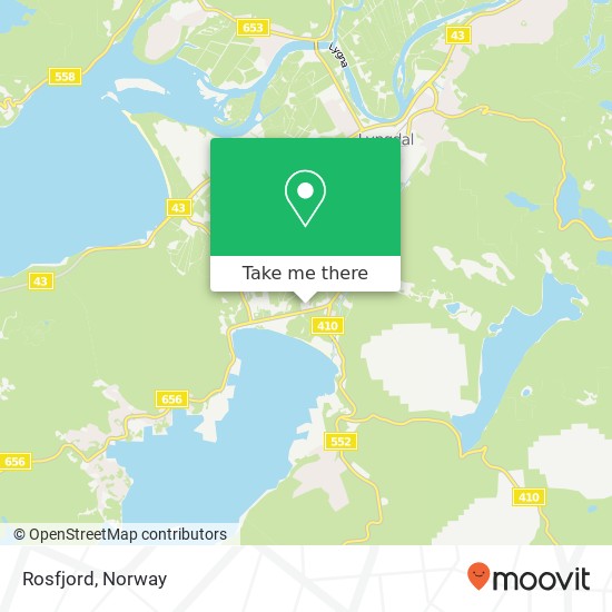 Rosfjord map