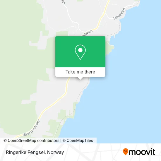 Ringerike Fengsel map