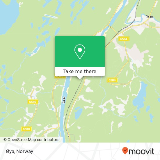 Øya map