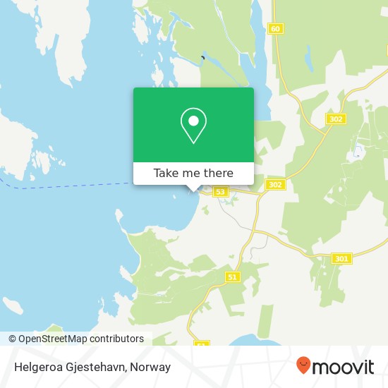 Helgeroa Gjestehavn map