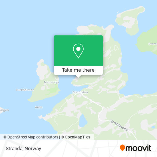 Stranda map