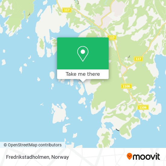 Fredrikstadholmen map
