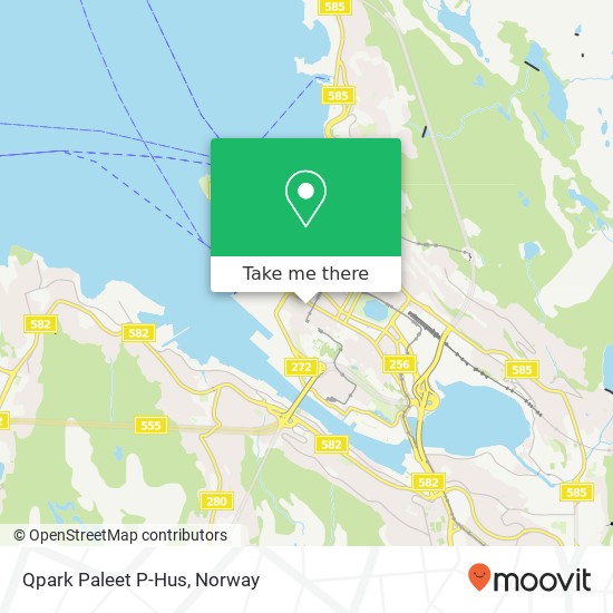 Qpark Paleet P-Hus map