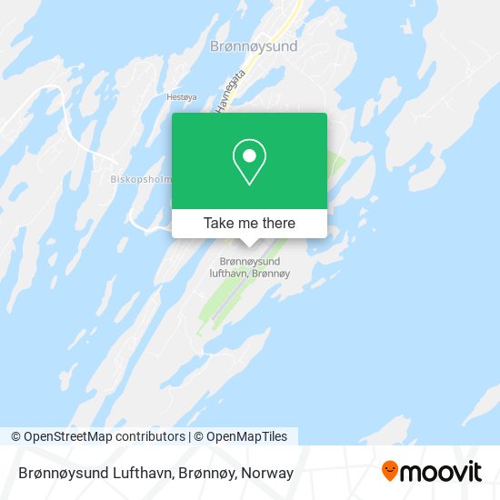 Brønnøysund Lufthavn, Brønnøy map