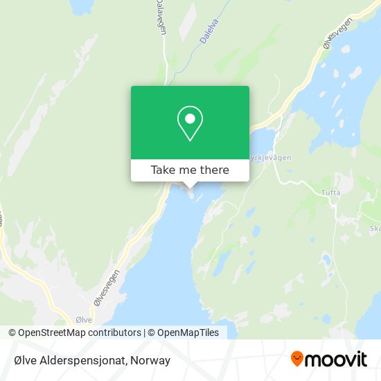 Ølve Alderspensjonat map