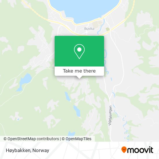 Høybakken map