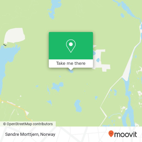 Søndre Morttjern map