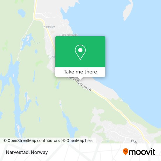 Narvestad map