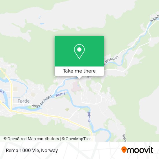 Rema 1000 Vie map