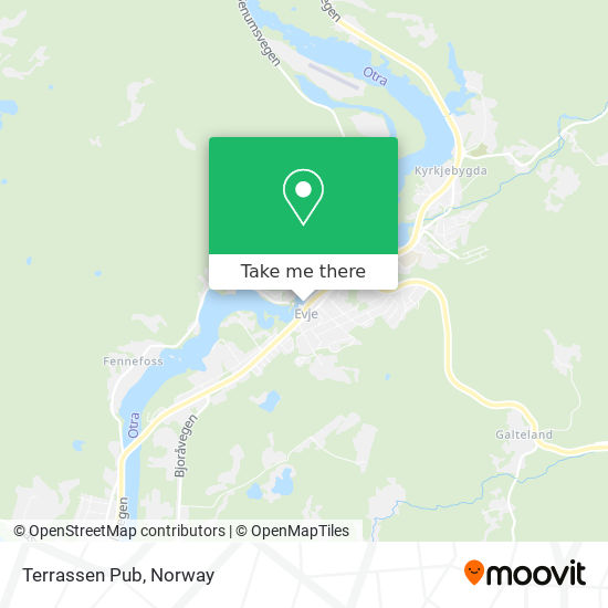 Terrassen Pub map