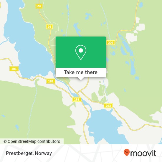 Prestberget map