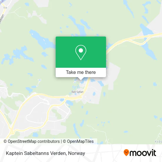 Kaptein Sabeltanns Verden map