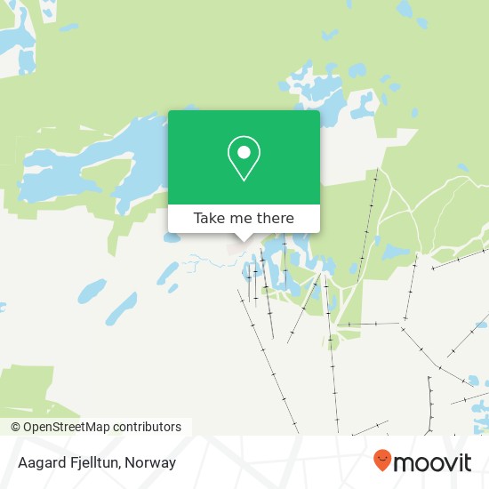 Aagard Fjelltun map