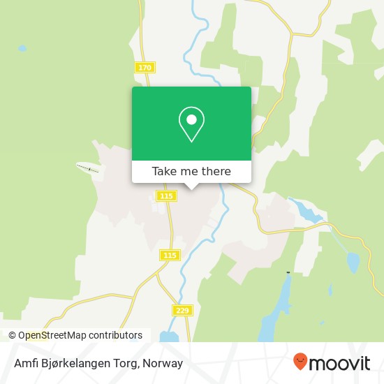Amfi Bjørkelangen Torg map