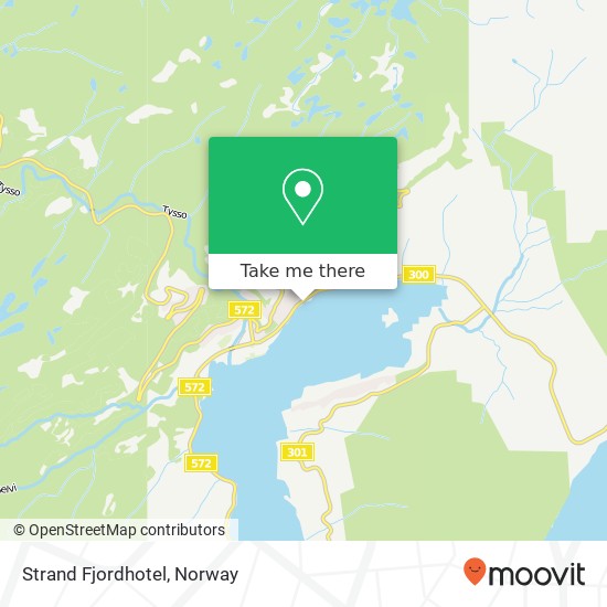 Strand Fjordhotel map