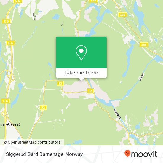 Siggerud Gård Barnehage map