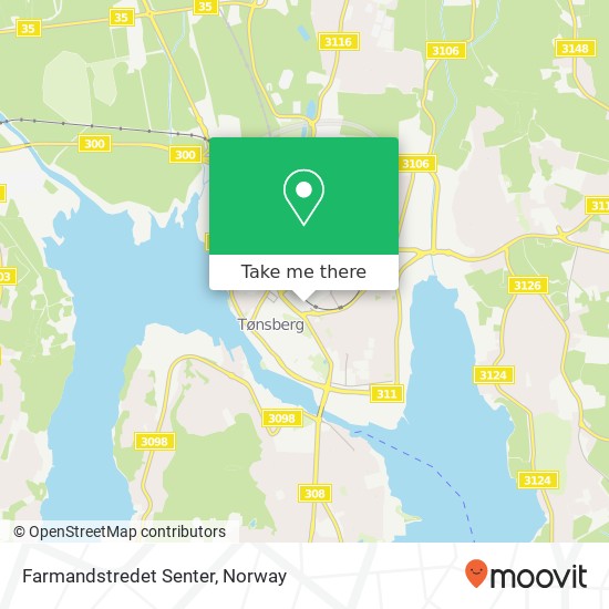 Farmandstredet Senter map