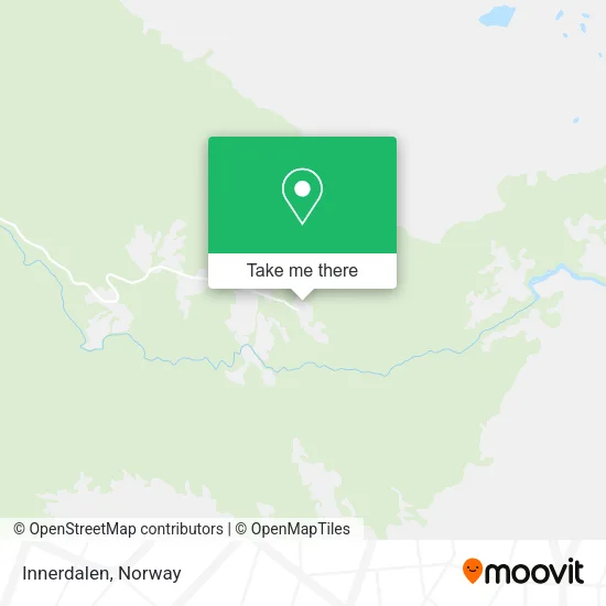 Innerdalen map