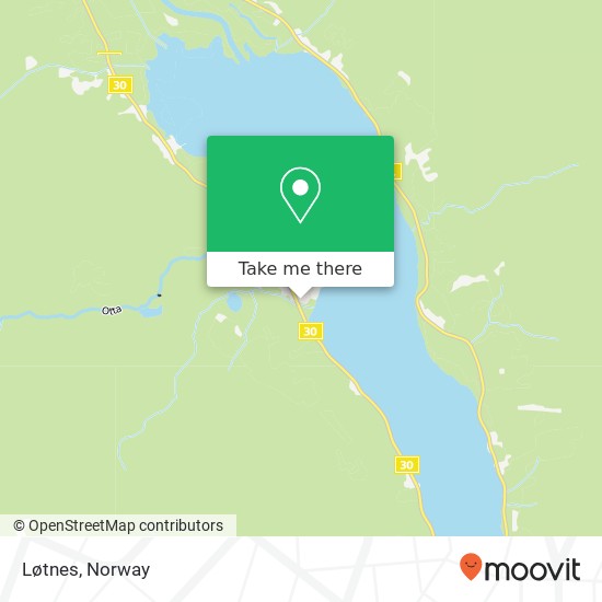 Løtnes map