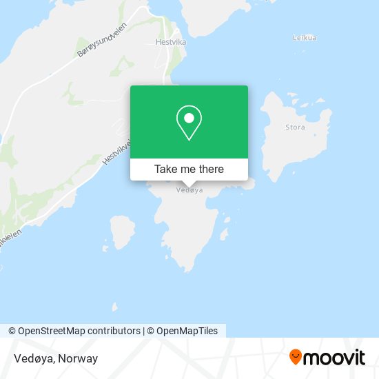 Vedøya map