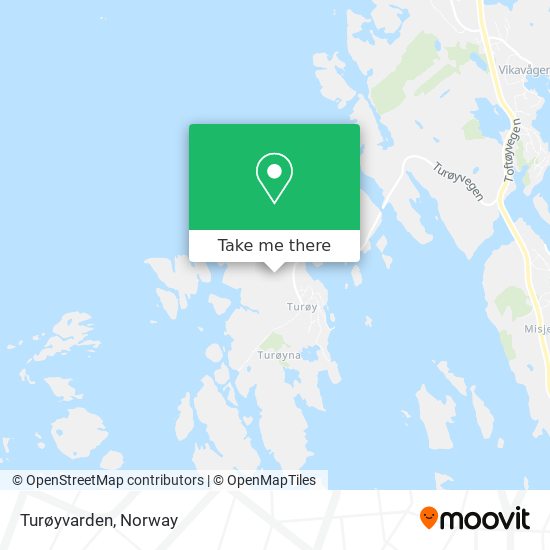 Turøyvarden map