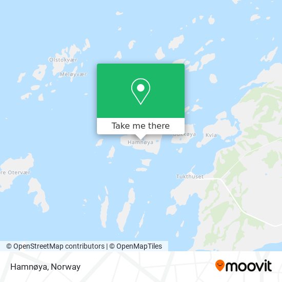 Hamnøya map